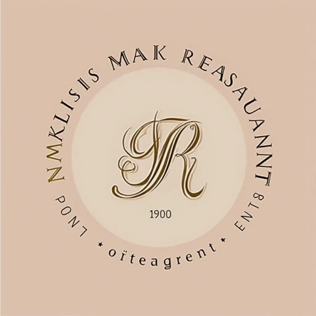 Logo di un rinomato ristorante stellato
